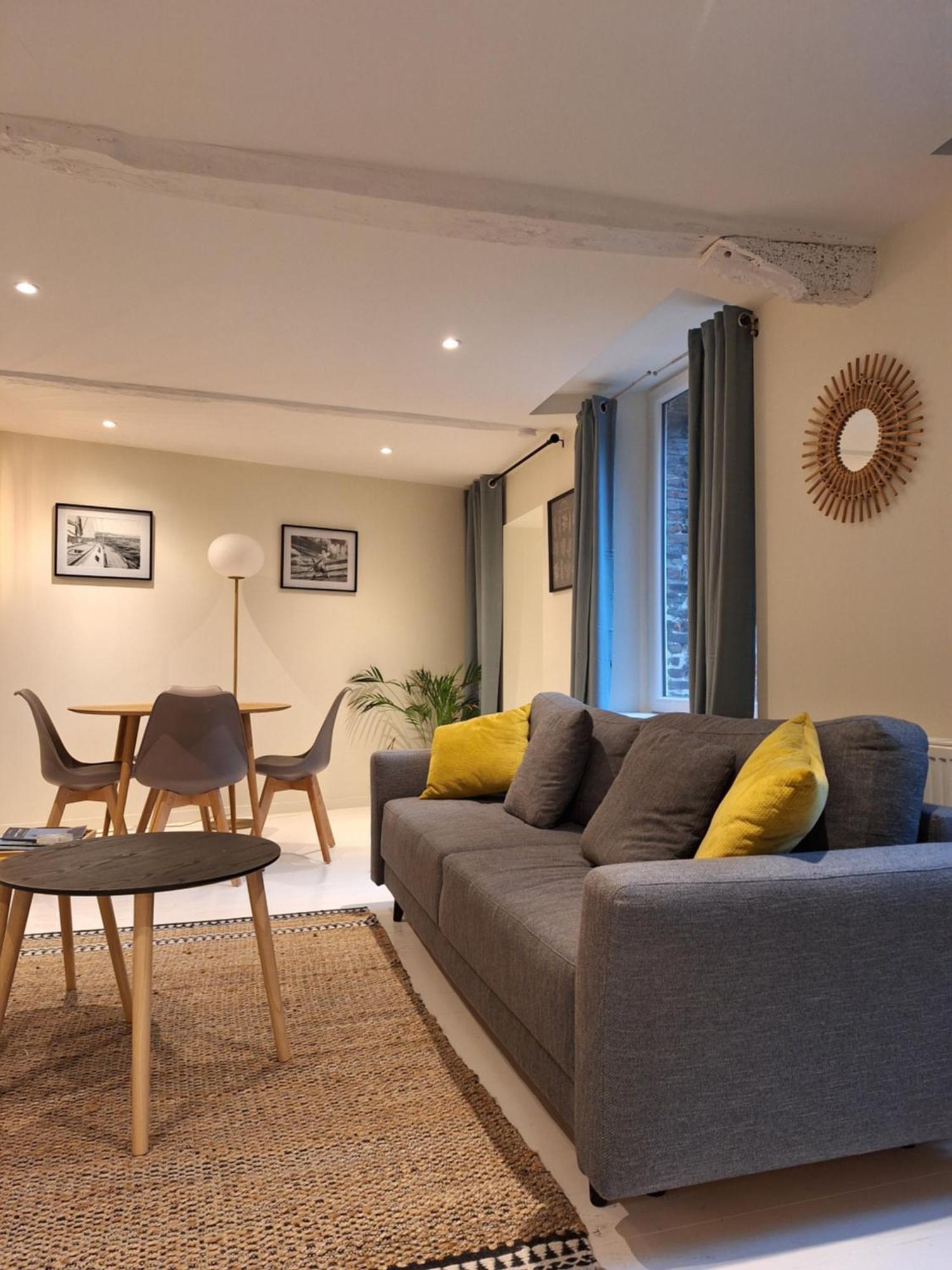 Tres Bel Appartement Au Pied Du Port L'Albatre Saint-Valery-en-Caux Bagian luar foto